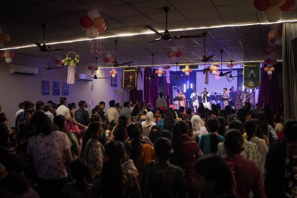 The hall full on the sixteenth anniversary